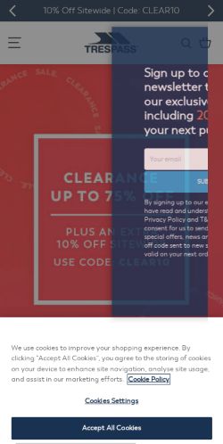 Mobile page screenshot
