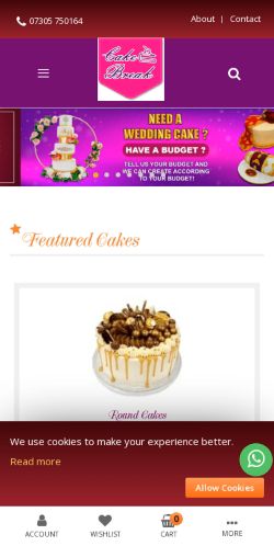 Mobile page screenshot