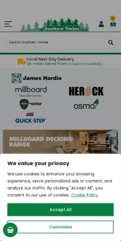 Mobile page screenshot