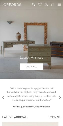 Mobile page screenshot