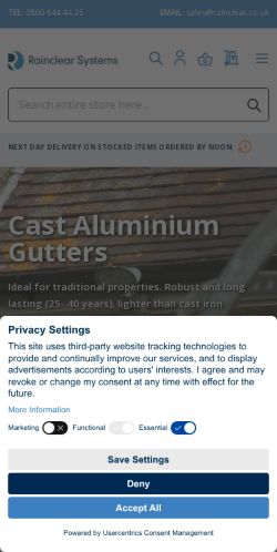 Mobile page screenshot