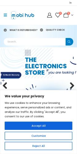 Mobile page screenshot