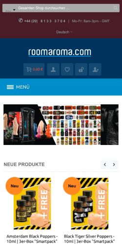 Mobile page screenshot