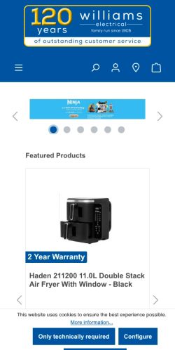 Mobile page screenshot