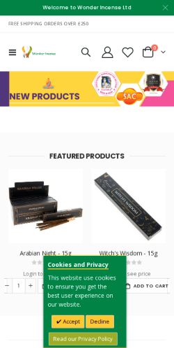 Mobile page screenshot