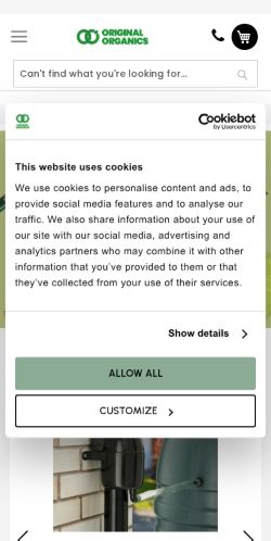 Mobile page screenshot