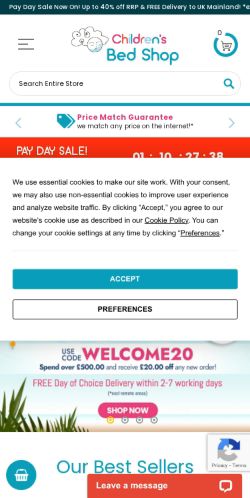 Mobile page screenshot