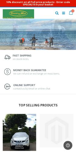 Mobile page screenshot