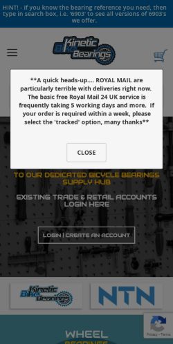 Mobile page screenshot