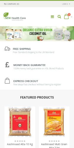 Mobile page screenshot