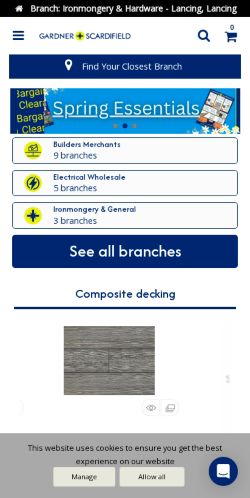 Mobile page screenshot