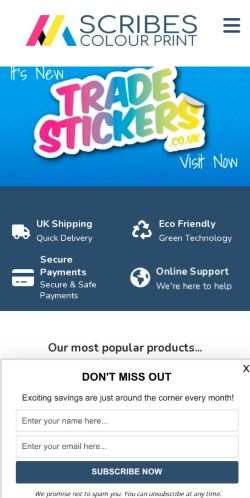 Mobile page screenshot