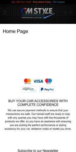 Mobile page screenshot