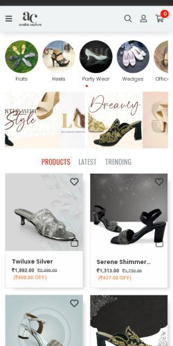 Mobile page screenshot