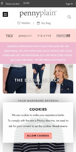 Mobile page screenshot