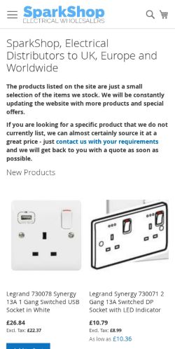 Mobile page screenshot