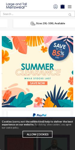 Mobile page screenshot