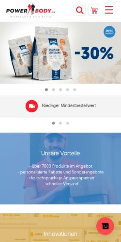 Mobile page screenshot