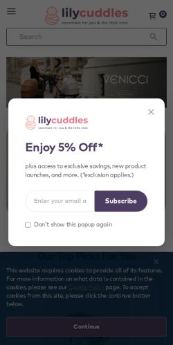 Mobile page screenshot