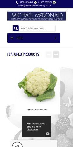 Mobile page screenshot