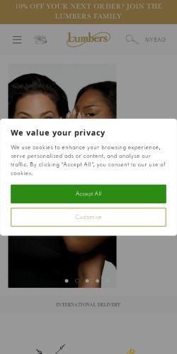 Mobile page screenshot