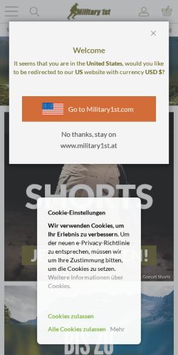 Mobile page screenshot