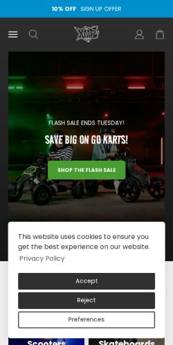 Mobile page screenshot