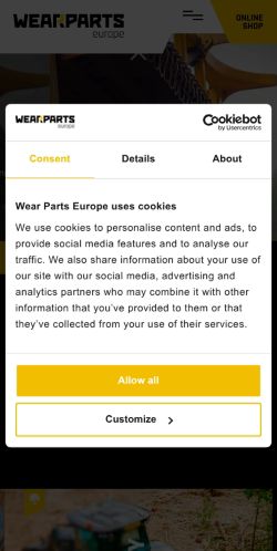 Mobile page screenshot