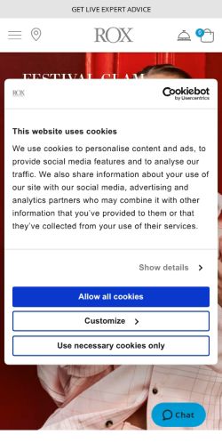 Mobile page screenshot