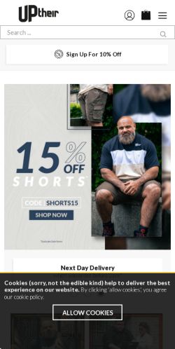 Mobile page screenshot