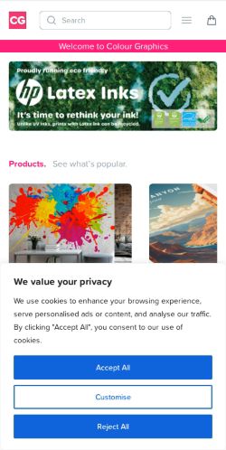 Mobile page screenshot