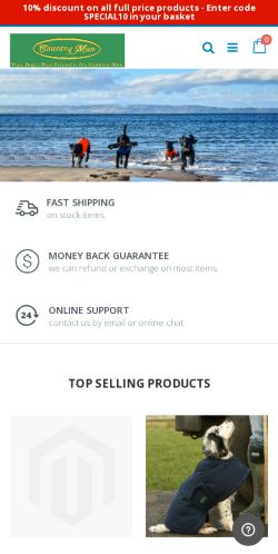 Mobile page screenshot