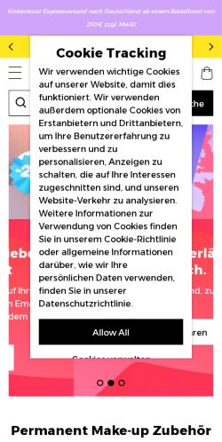 Mobile page screenshot