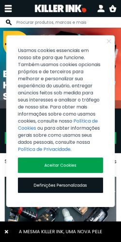 Mobile page screenshot