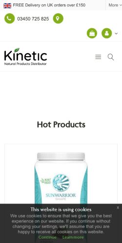 Mobile page screenshot