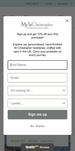 Mobile page screenshot