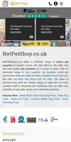 Mobile page screenshot