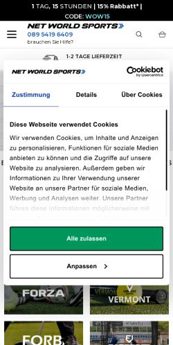 Mobile page screenshot