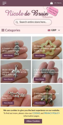 Mobile page screenshot