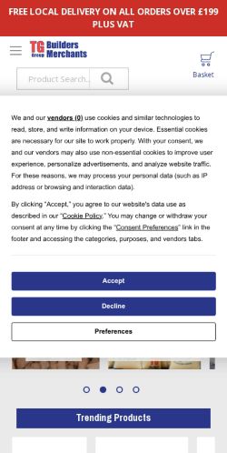 Mobile page screenshot