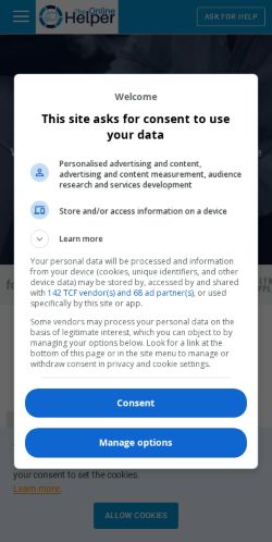 Mobile page screenshot