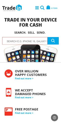 Mobile page screenshot