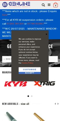 Mobile page screenshot
