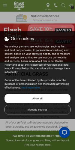 Mobile page screenshot