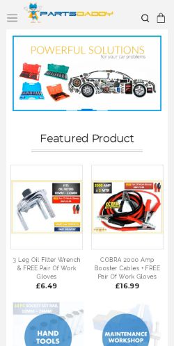 Mobile page screenshot