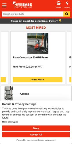 Mobile page screenshot