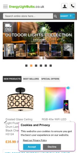 Mobile page screenshot