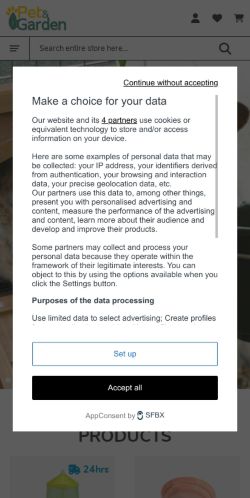 Mobile page screenshot