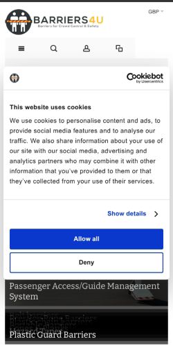 Mobile page screenshot