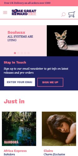 Mobile page screenshot